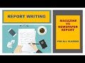 Understanding Report Structure and Tone