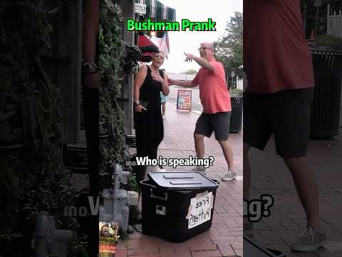 Bushman prank #funnyprank #funnyvideo #funny #foryou #prankvideo