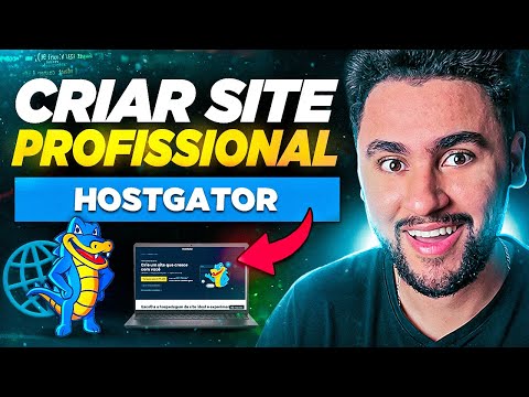 HOSTGATOR 2024: COMO CRIAR SITE COM DOMÍNIO E HOSPEDAGEM HOSTGATOR (10X MAIS RÁPIDO)