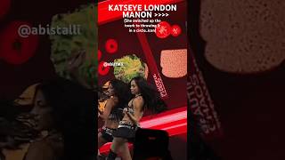 MANON SWITCHED UP THE DANCE DURING GNARLY @ LONDON !! #katseye #manon #katseye_gnarly