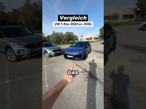 Ist der neue T-Roc wirklich besser?🤔 #vergleich #vw #vwtroc #troc