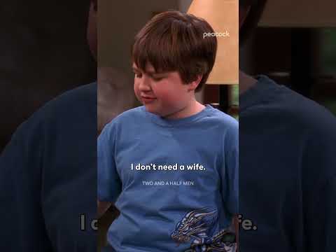 Jake wants to be just like Charlie #TwoAndAHalfMen #JakeHarper #CharlieHarper #Shorts