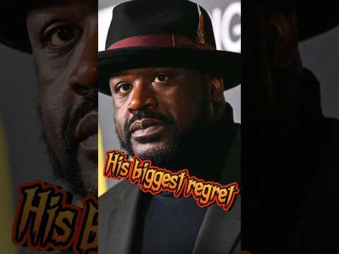 Shaq's biggest regret #shorts #story #relationship