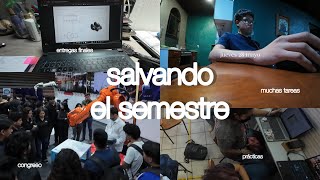 la ultima semana es la que importa / salvando el semestre again