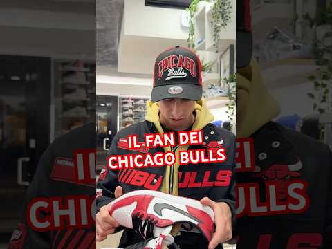 Un fan sfegatato dei Chicago Bulls e anche delle nuove Jordan 1 Low😂❤️🖤 #sneakers #jordan1