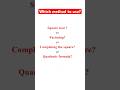 Challenges and Methods in Quadratic Equations