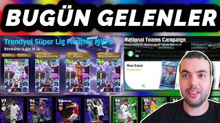 BUGÜN GELENLER🔥SÜPER LİG SHOW TİME, POTW PAKETLERİ, KAMPANYADA SON 10 AÇMA (eFootball 2026 Mobile)