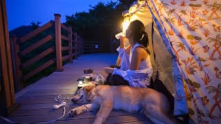 [294] Extreme training, Heat wave, 23kg backpack, One night on a mountain.