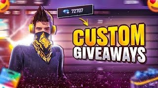 free fire live giveaway🎁✨🎁✨