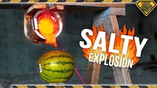When Molten Salt hits a Watermelon