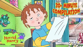 Missing Teeth, Winning Tests and MORE! | Horrid Henry FULL Episode Compilation | 30+ MINS