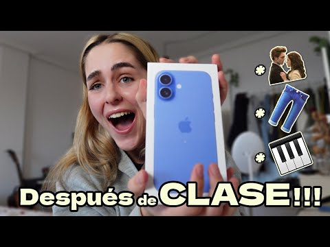 ✨ Mi Rutina Después de Clase + ¡Abriendo el Nuevo iPhone 16! 📦💖