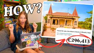 House Hunting in Italy... Why Are These Villas So Cheap? (Random ADHD Hyperfixation)