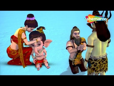 परशुराम महादेव जी से माफ़ी क्यों मांग रहे है ? | Bal Ganesh Ki Kahaniyaan 3D - 95 | @KidsBhakti