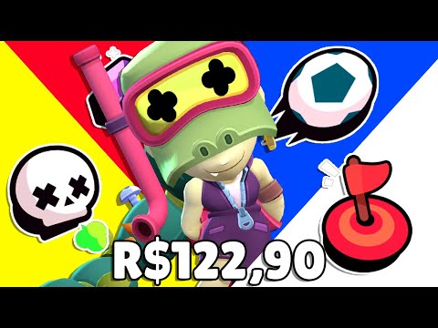 Comprei a ALLI e testei em TODOS OS MODOS do BRAWL STARS!!