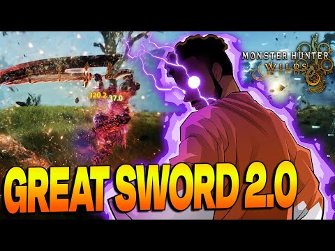 GREAT SWORD BUILD 2.0 • Best TU2 Endgame Build - INSANE Damage 100% Affinity | Monster Hunter Wilds