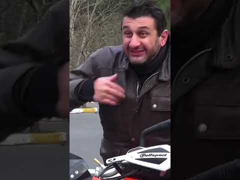 bir saniyenin önemi #altınelbiseliadam #motosiklet #motovlog