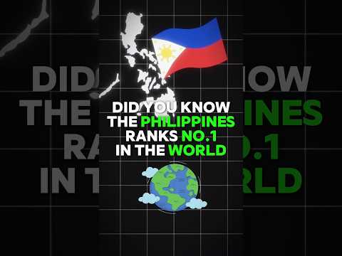 The Philippines Ranks #1 in the World?!