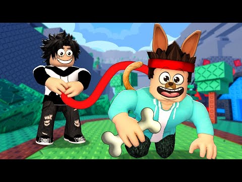 I Became a DOG in Roblox!🐶 | Lucky Boy Is My OWNER | Dog Walk 2 Player