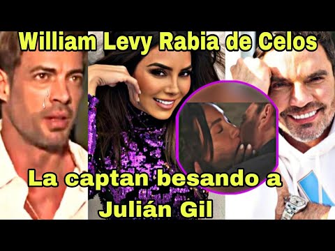 Captan a Elizabeth Gutiérrez y Julián Gil dándose tremendo beso! William Levy  Rabia de celos😱