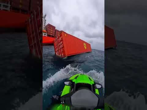 Look what I found inside a lost Ferrari container