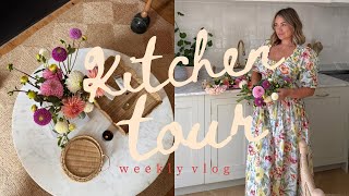 Kitchen Tour + Home Shoot + My Evening Routine | Kate Spiers