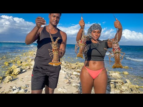 Lobster Season Opener! Catch & Cook Garlic Butter Lobster And Squid