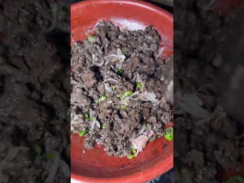 💥🥵எங்க அம்மா செஞ்ச இரத்த பொறியல் சாப்பிட்டுருக்கிங்களா…⁉️💢 #shorts