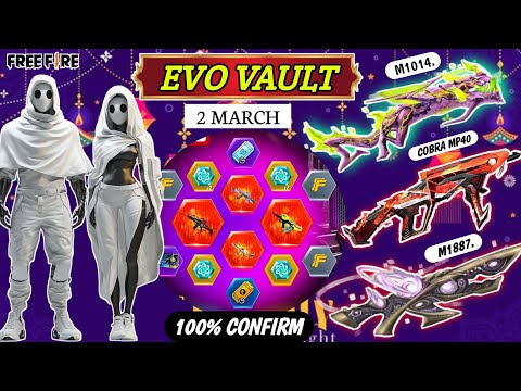 Next Evo Vault Event | Next Evo Vault Event March 2025 | March Evo Vault 2025 | Free Fire New Event