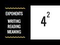 Understanding Exponents