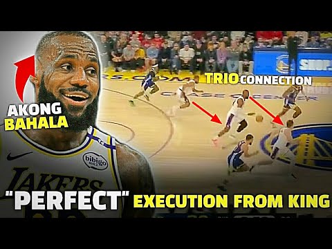 TRIO CONNECTION! ANG "PERFECT" NG EXECUTION NI KING LEBRON