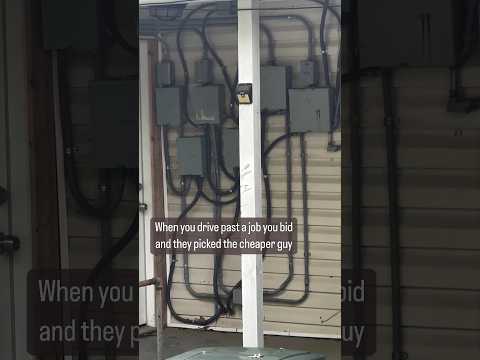 You win some and you lose some 🤷‍♂️ #electrician #electrical #electricalcontractors #construction