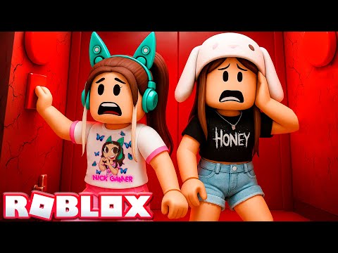 CADA Andar é um PERIGO! Sobrevivemos ao ELEVADOR Maluco! - Roblox 24 Horas no Elevador...