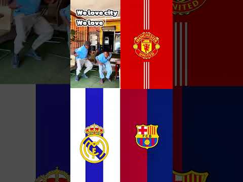 Which club song is the Best ⚽ 😄#football #realmadrid #song #footballsongs #shorts #viralvideo #today