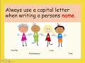 Exploring Proper Nouns in Year 1 Literacy