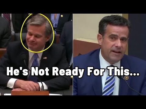 John Ratcliffe - Trump's CIA Director Grills FBI's Wray About Trump Probe