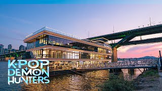 K-Pop Demon Hunters Real Location: Night Walk at Seoul’s Riverside Paradise 🌆
