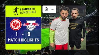 Eintracht Francoforte - Lipsia 1 - 9