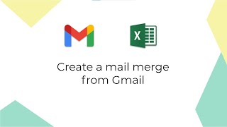 Mergo: mail merge with Gmail & Microsoft Excel
