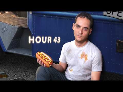 I Survived On NYC Street Food for 50 Hours