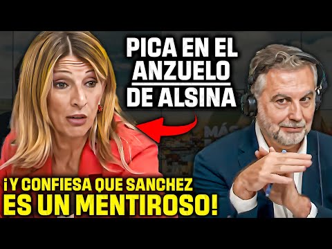 YOLANDA DÍAZ cae en la TRAMPA de ALSINA ¡¡Y RECONOCE EN DIRECTO QUE SÁNCHEZ ES UN MENTIROSO!!