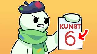 Deswegen HASSE ich Kunst Unterricht