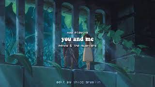 you and me but you're hiding in the bathroom at a party