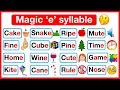 Understanding Magic E and Syllables