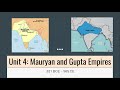 Exploring the Maurya and Gupta Empires