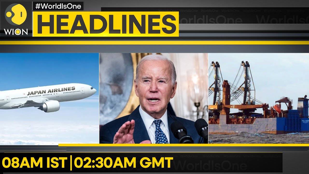 Biden: Christmas Attack On Ukraine ‘Outrageous’ | Cyber Attack Hits Japan Airlines | WION Headlines