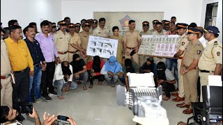 मुलुंड   मुंबई पोलिस ने बहोत बड़े डकैती गेंग को धर दबोचा Mulund Mumbai Police caught big robbery gang