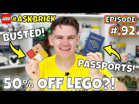 How I Bought 50% OFF LEGO, Shipping LEGO and LEGO Employee Store Details | #AskBrick 92