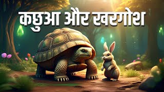 कछुआ और खरगोश की कहानी | Rabbit and tortoise story in hindi | Hindi Kahaniya