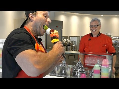 I Ate A Giant Ice Cream Cone In Under 1 Minute